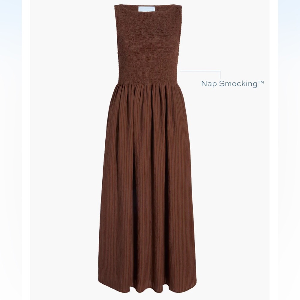 The Cosima Nap Dress Brown - Picture 5 of 5
